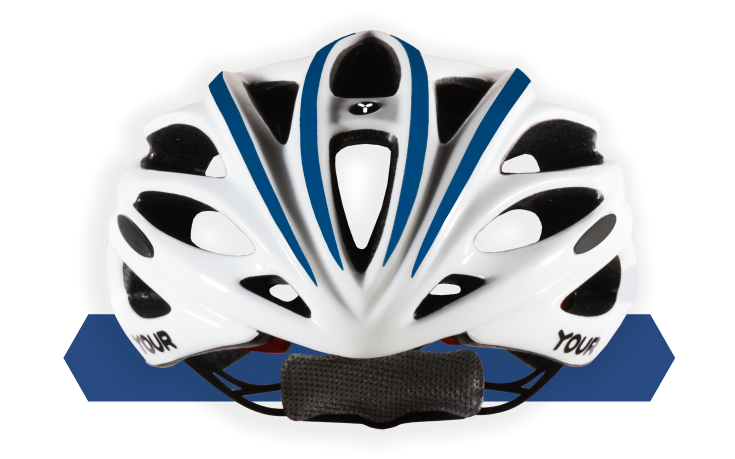 YOUR-Helmets-Team-White-01-Front-Intense-Blue-Stripes.png