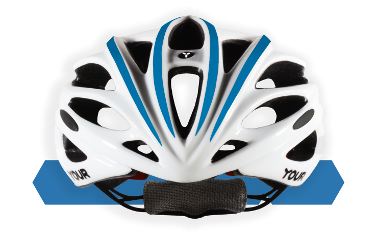 YOUR-Helmets-Team-White-01-Front-Olympic-Blue-Stripes.png