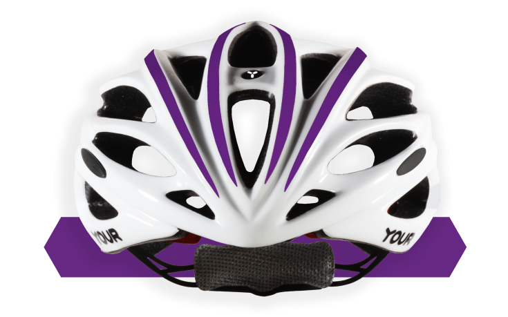 YOUR-Helmets-Team-White-01-Front-Violet-Purple-Stripes.png